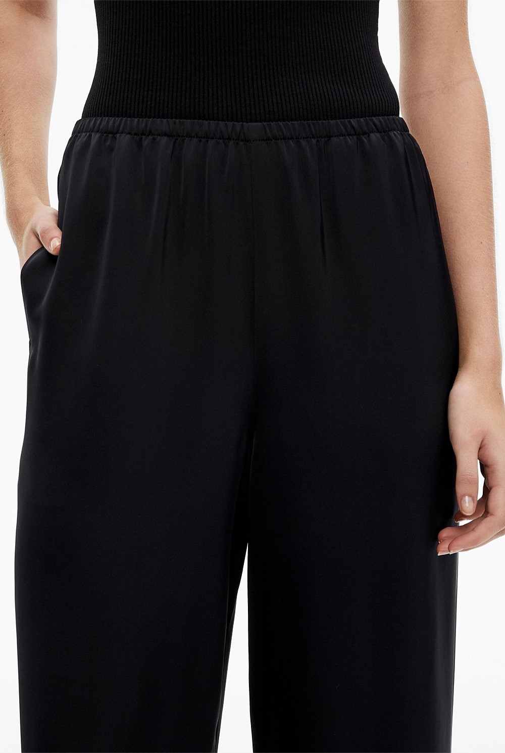 Fine Waistband Pant