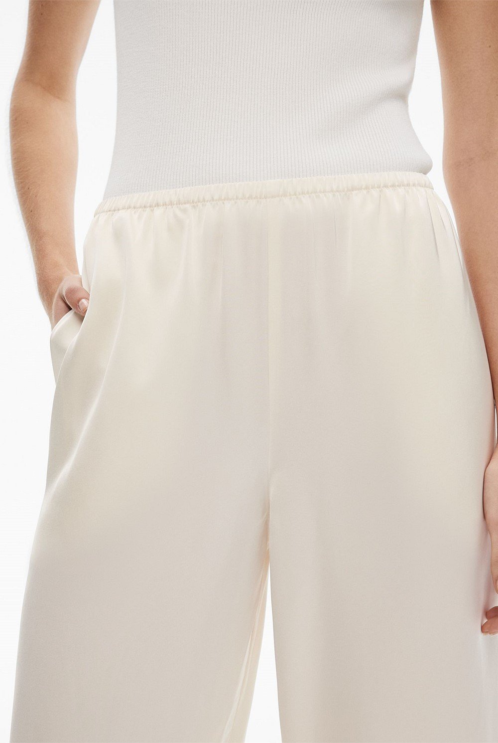 Fine Waistband Pant