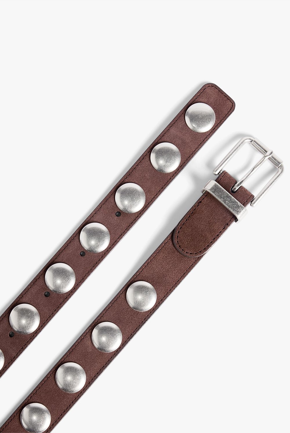 Studded Leather Belt