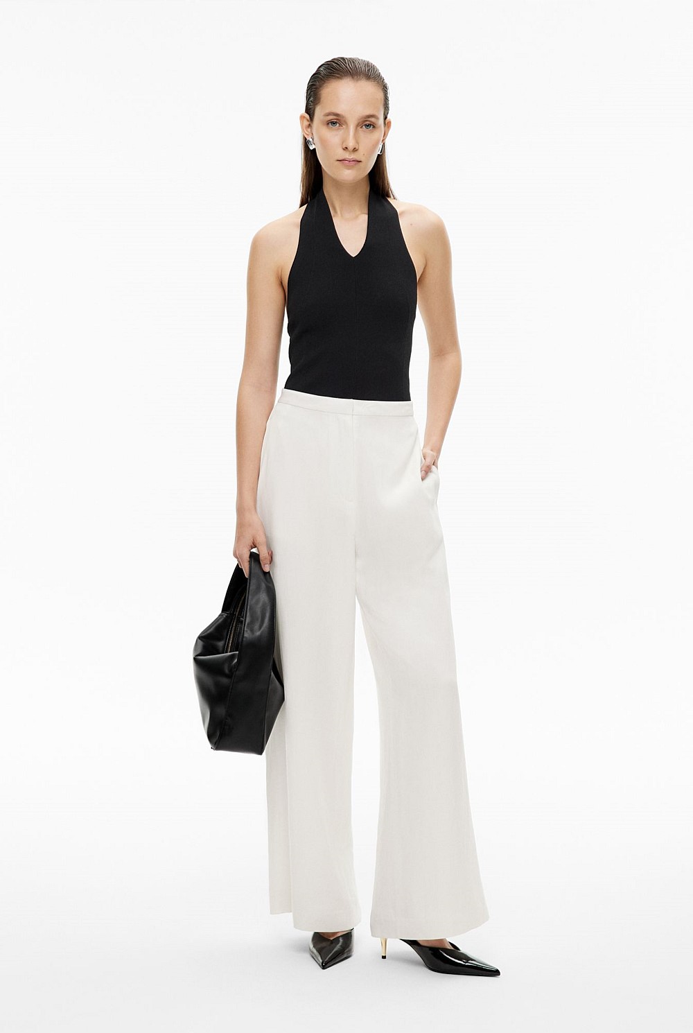 Clean Wide Leg Pant