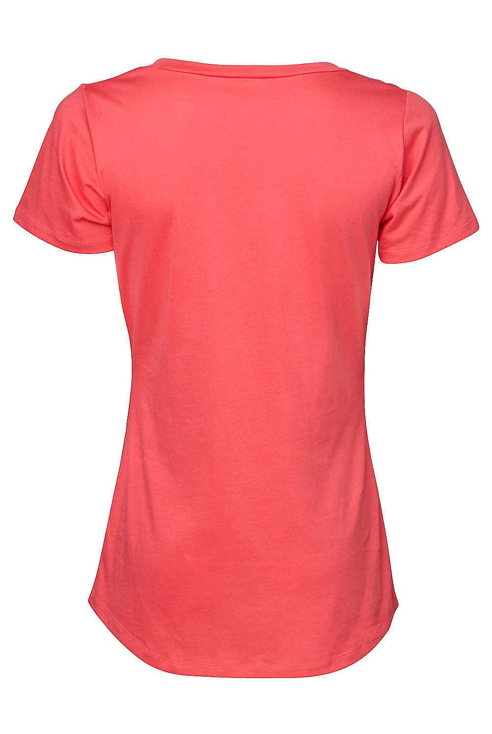 Cotton Basic V Neck Tee