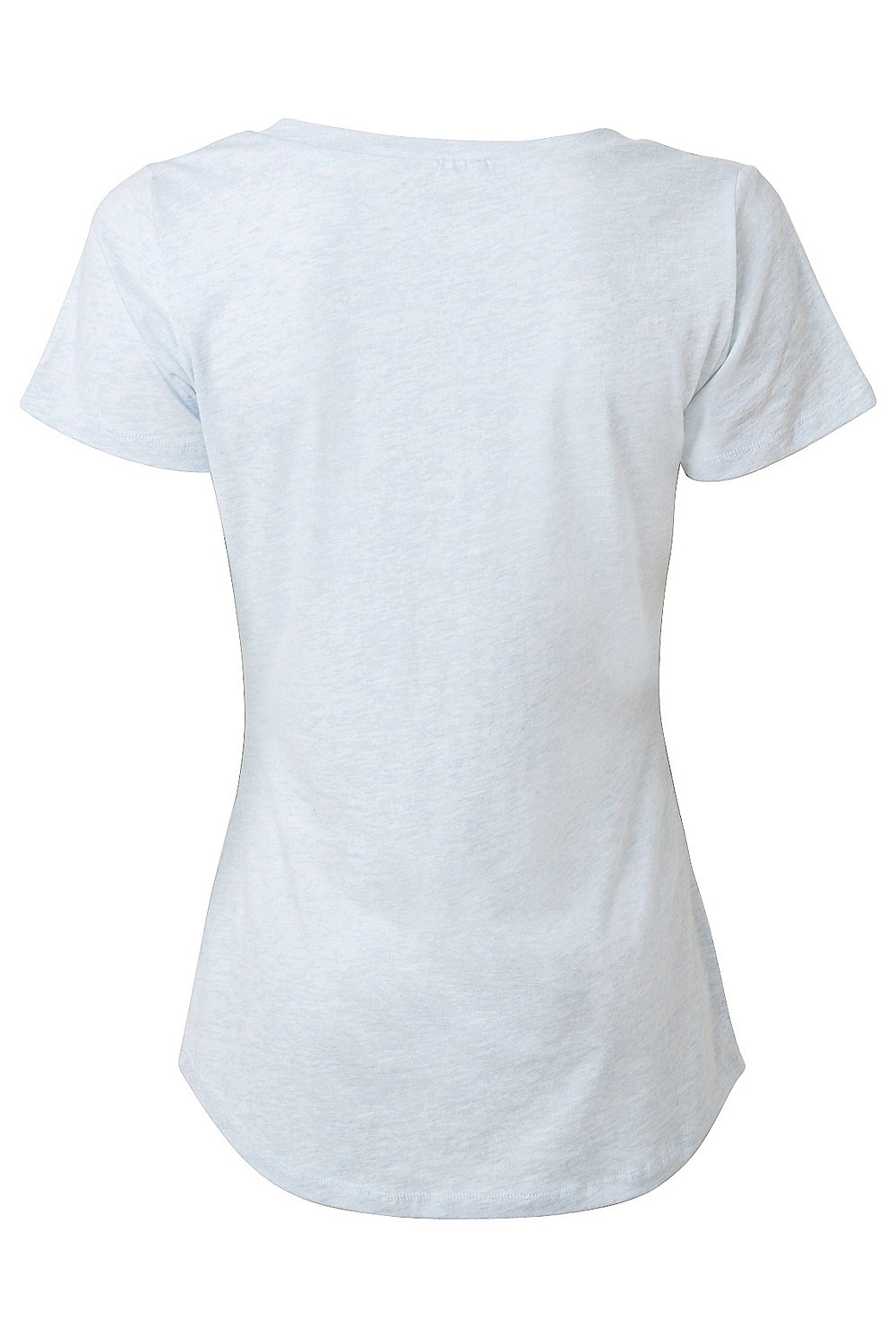 Cotton Basic V Neck Tee