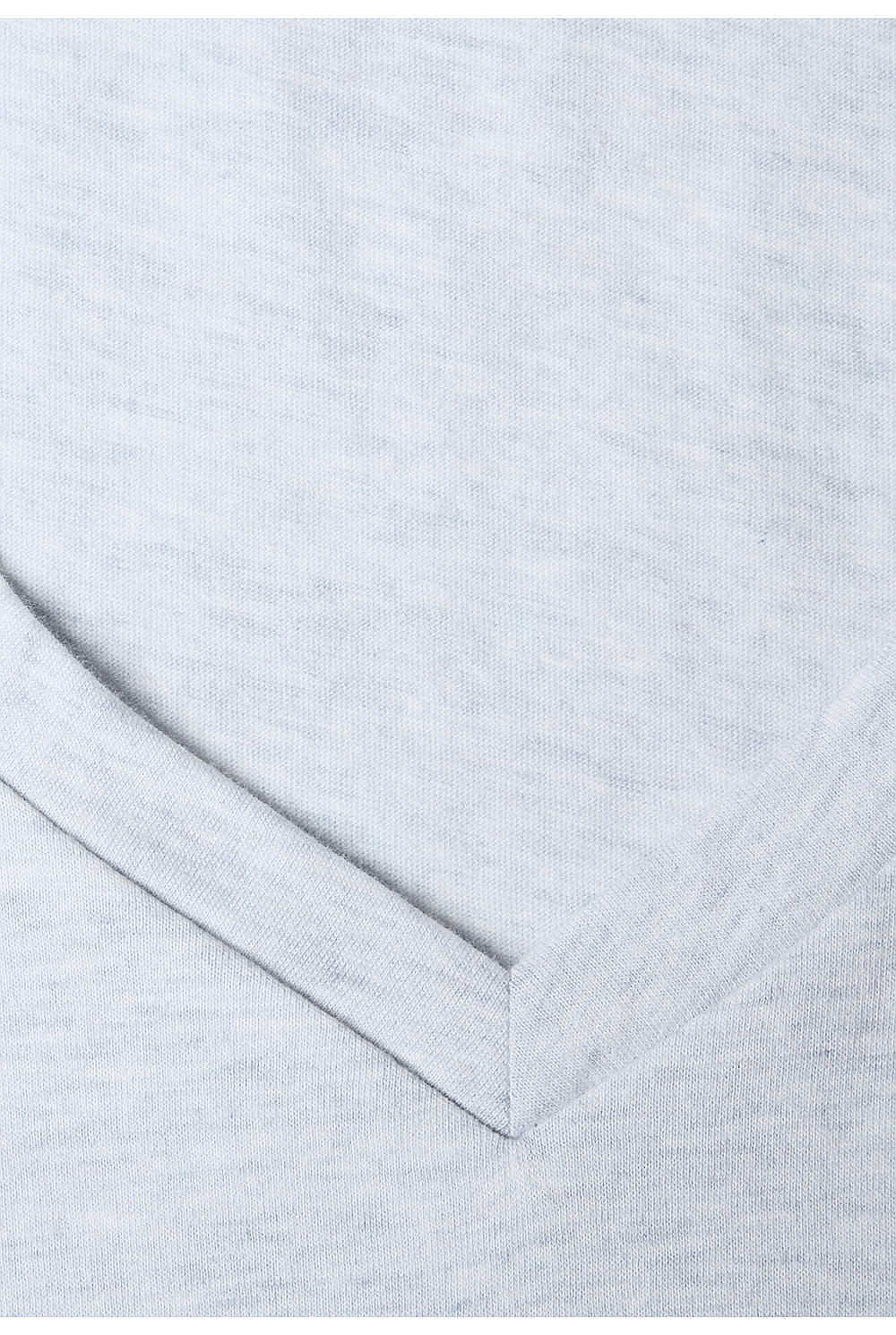 Cotton Basic V Neck Tee