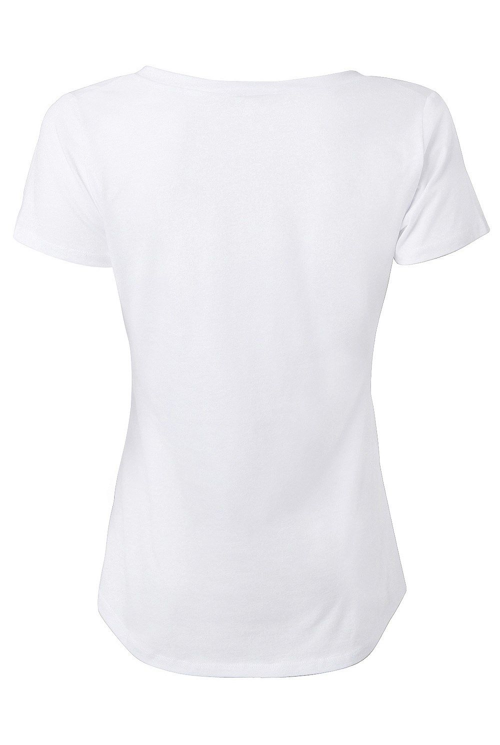 Cotton Basic V Neck Tee