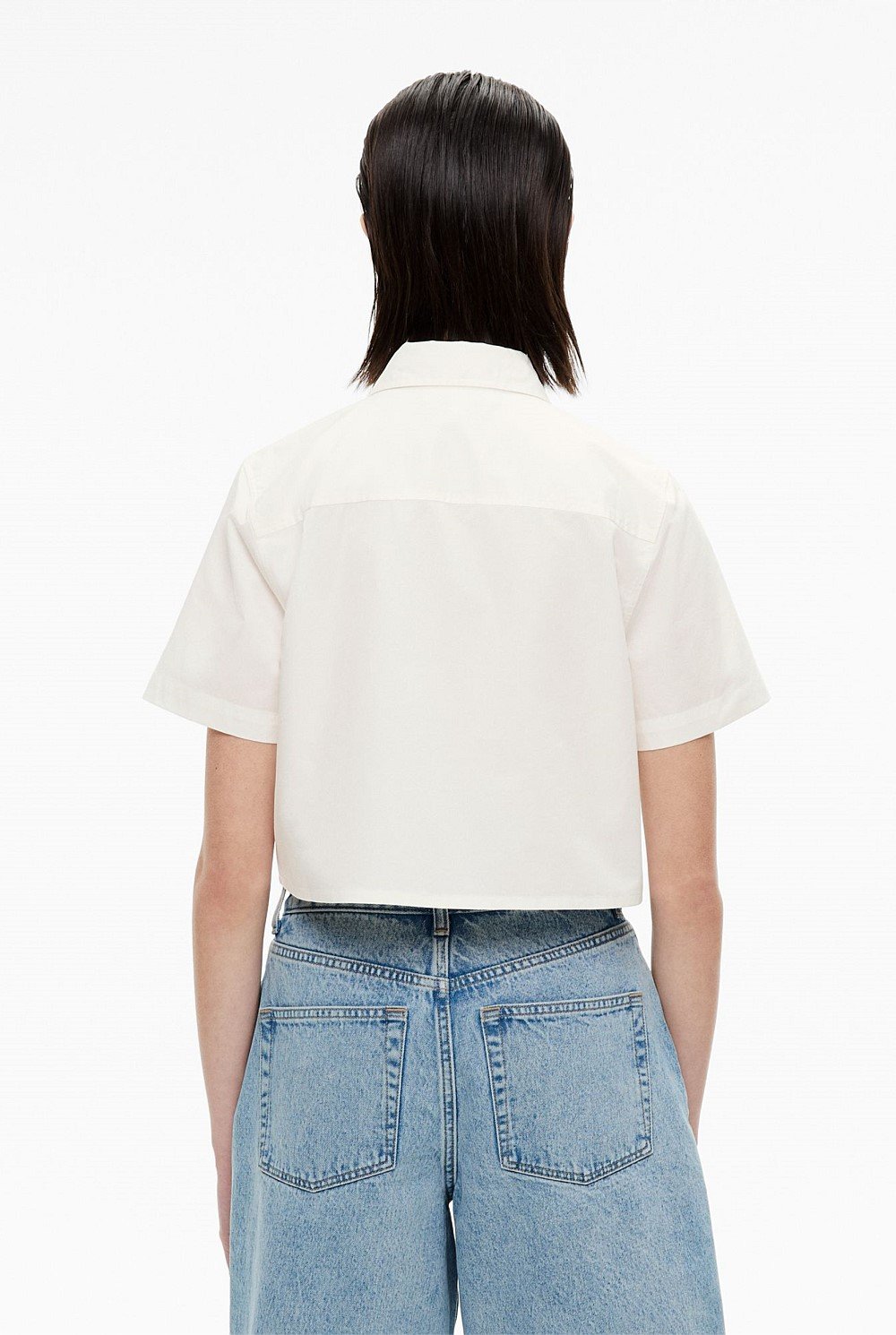 Cropped Pocket Shirt