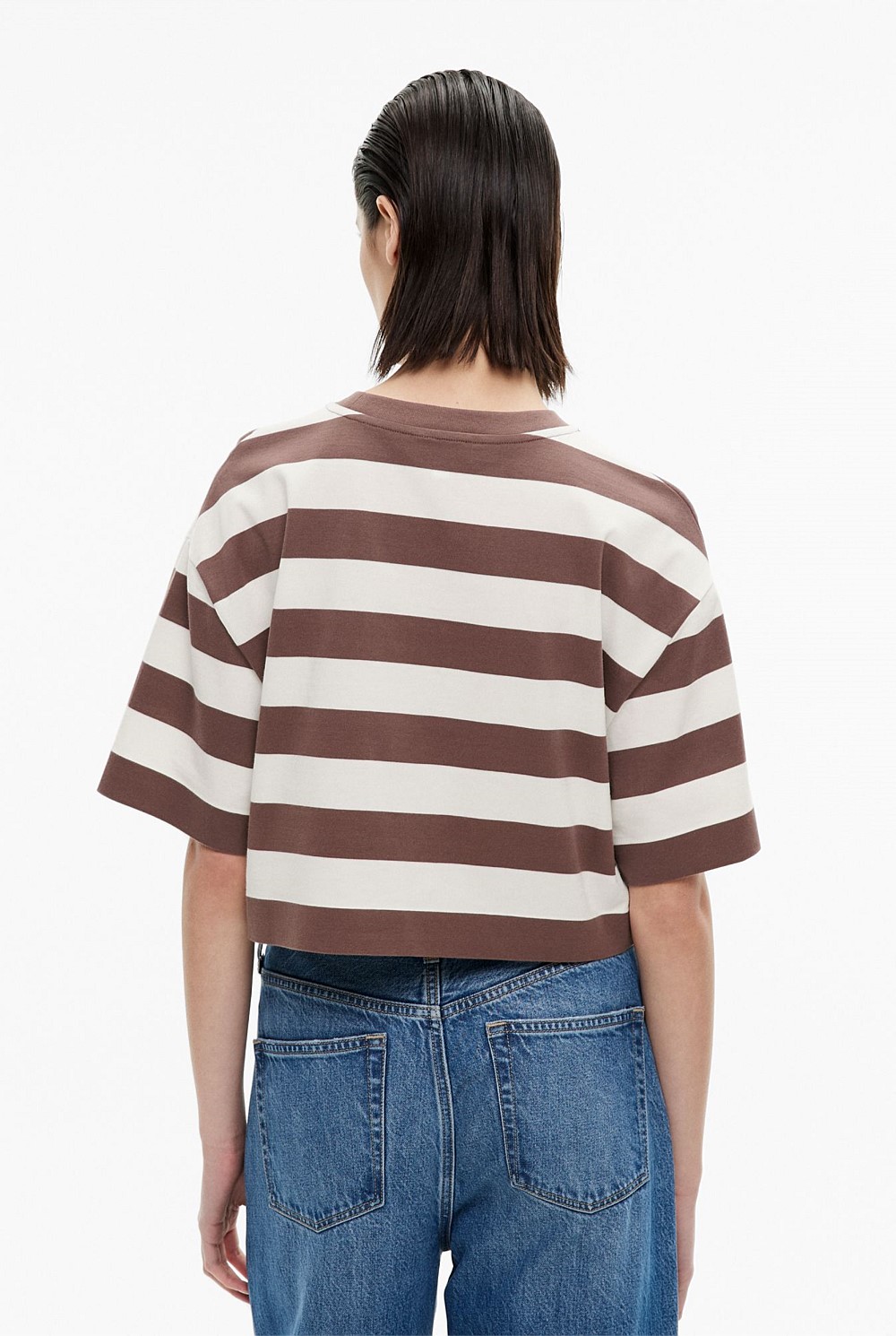 Stripe Crop T-Shirt