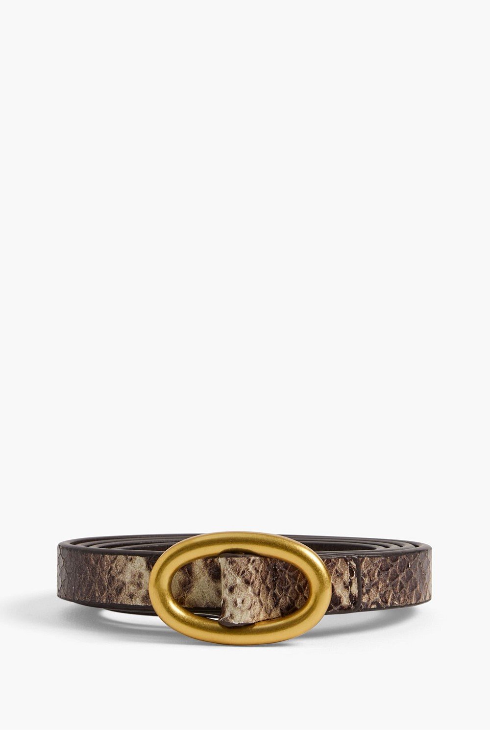 Andie Textured Leather Belt