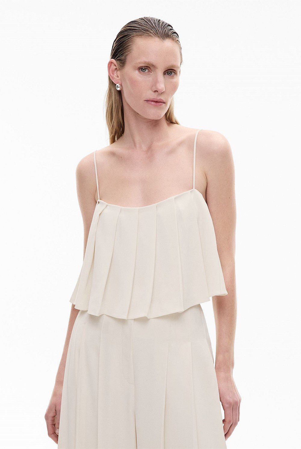 Pleat Camisole