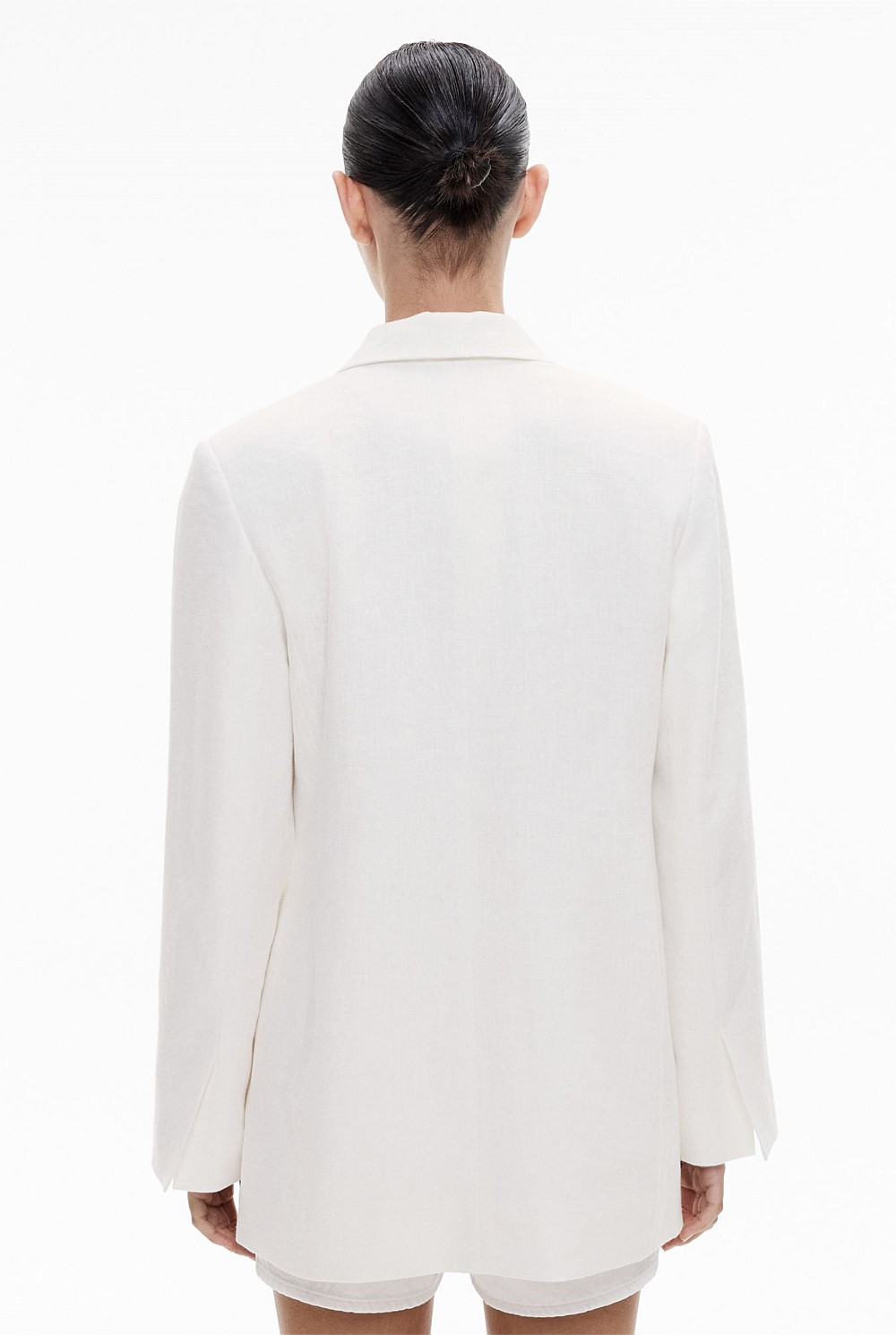 OCRF Cropped White Shirt