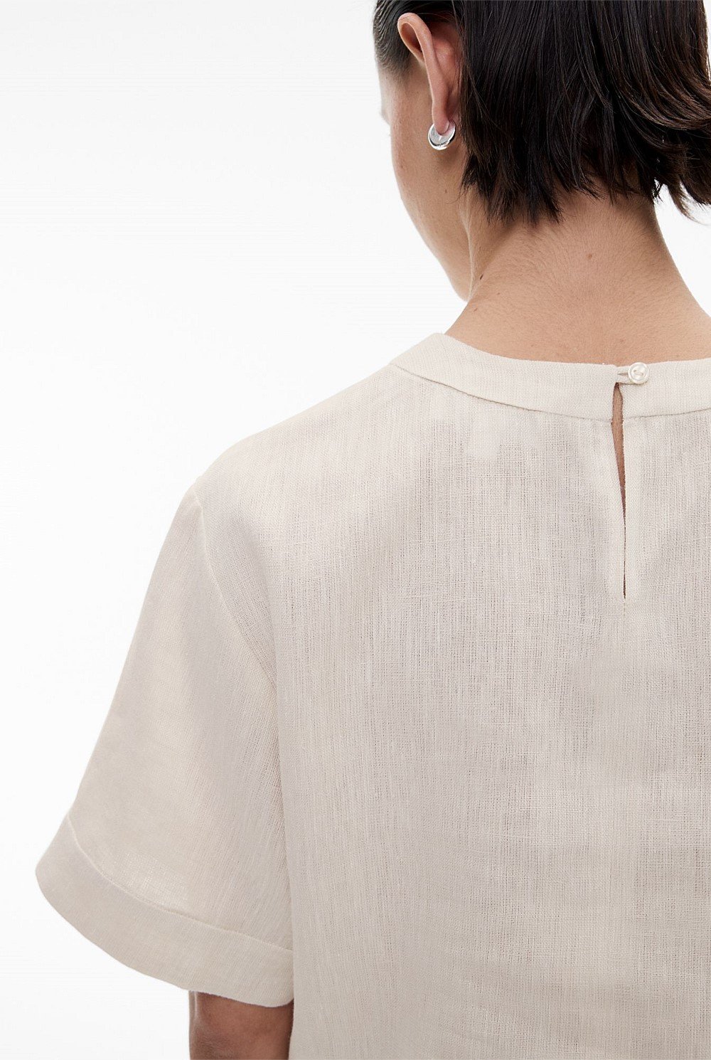 Linen Crop Popover