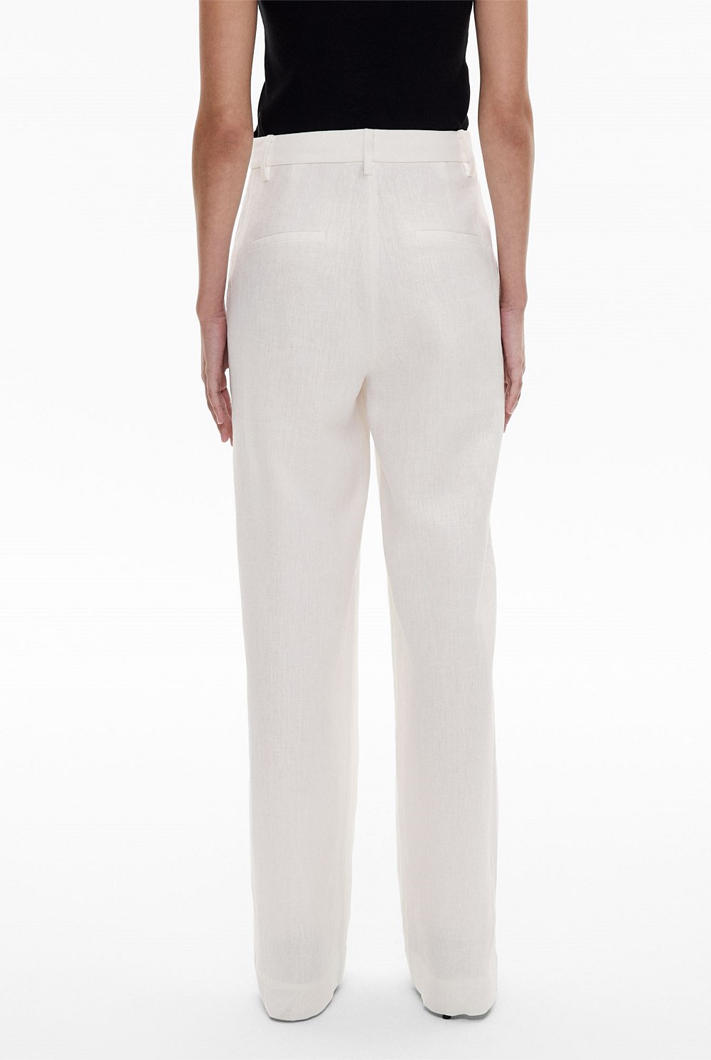 Linen Pleat Pant