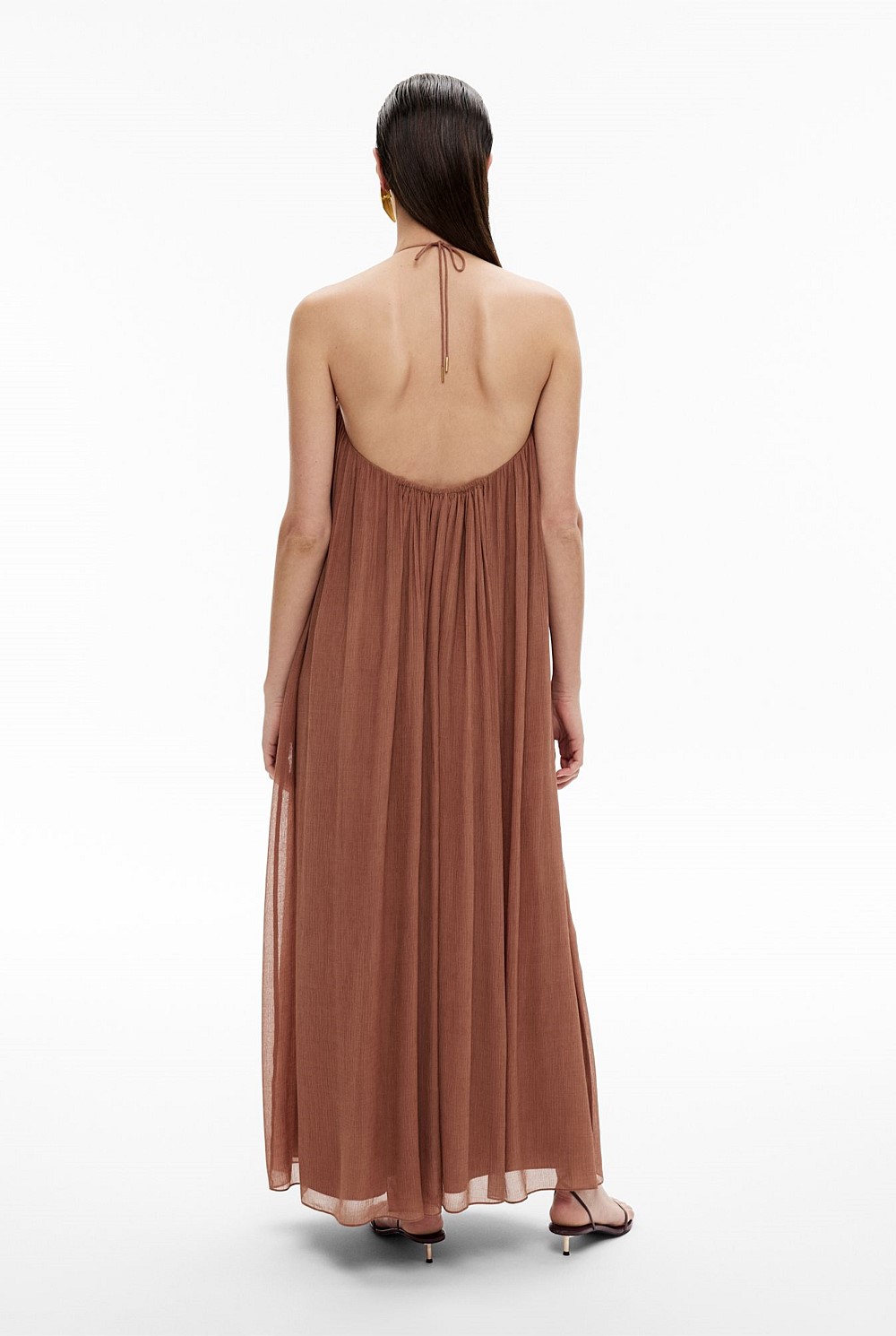 Textured Maxi Dress