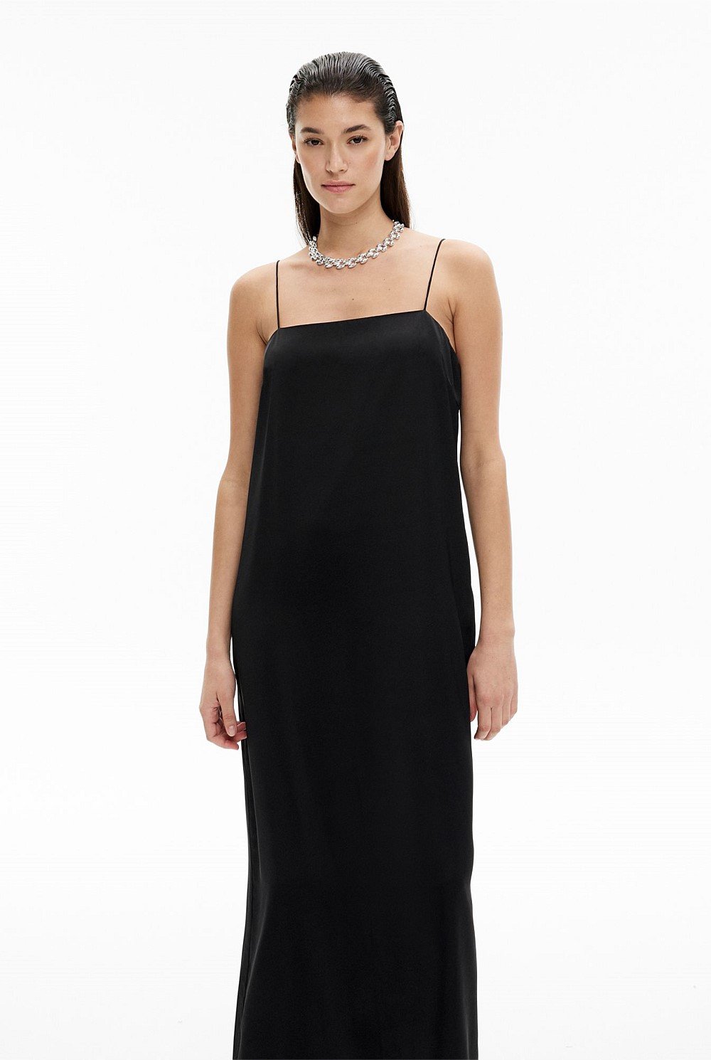 Longline Slip Dress