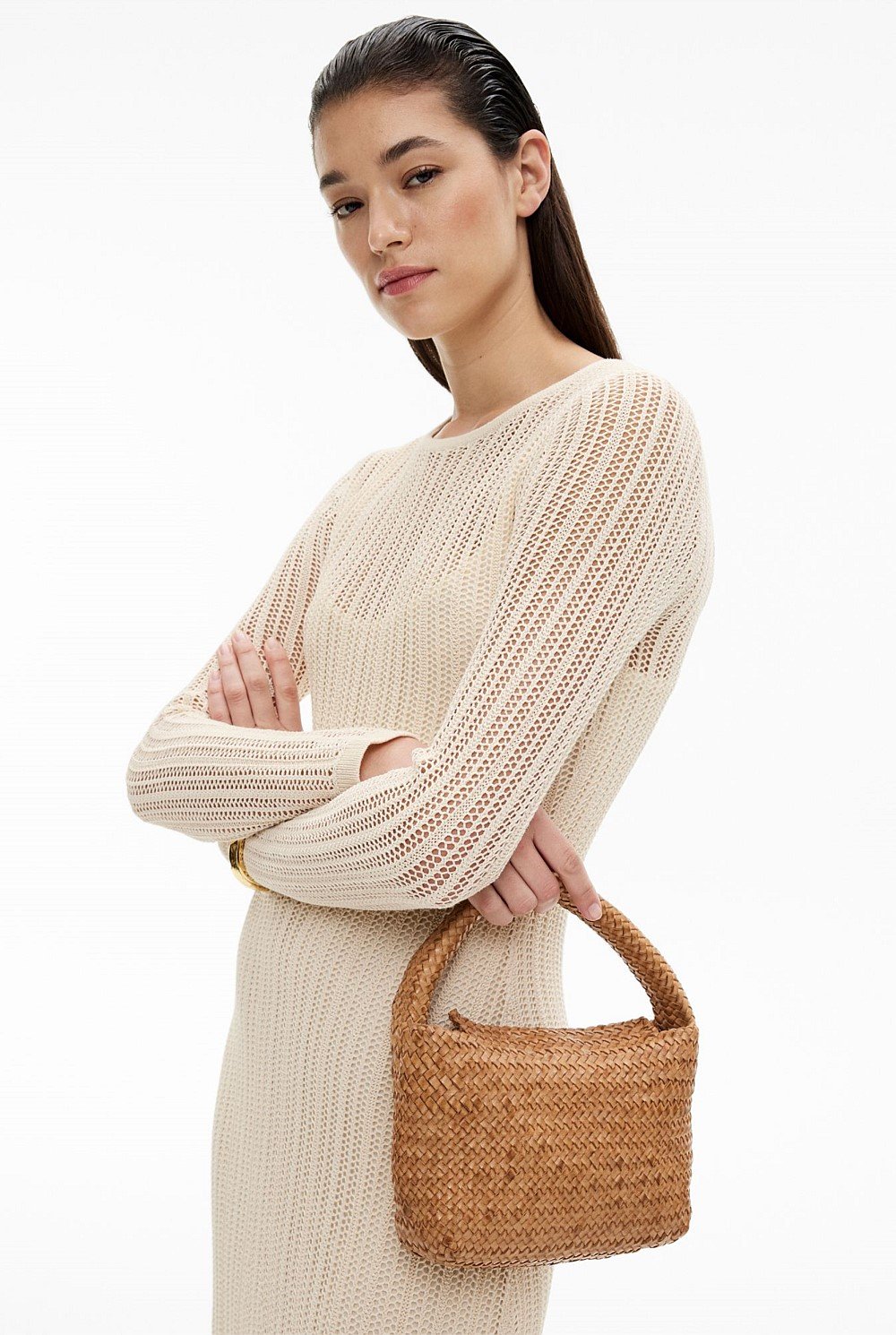 Lydia Mini Woven Bag