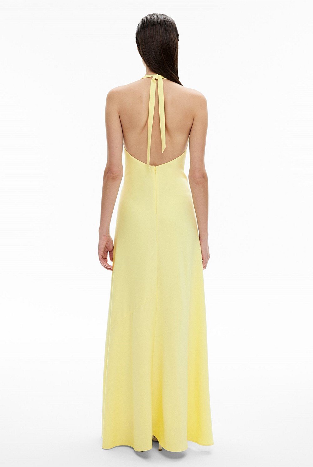 Maxi Tie Halter Dress