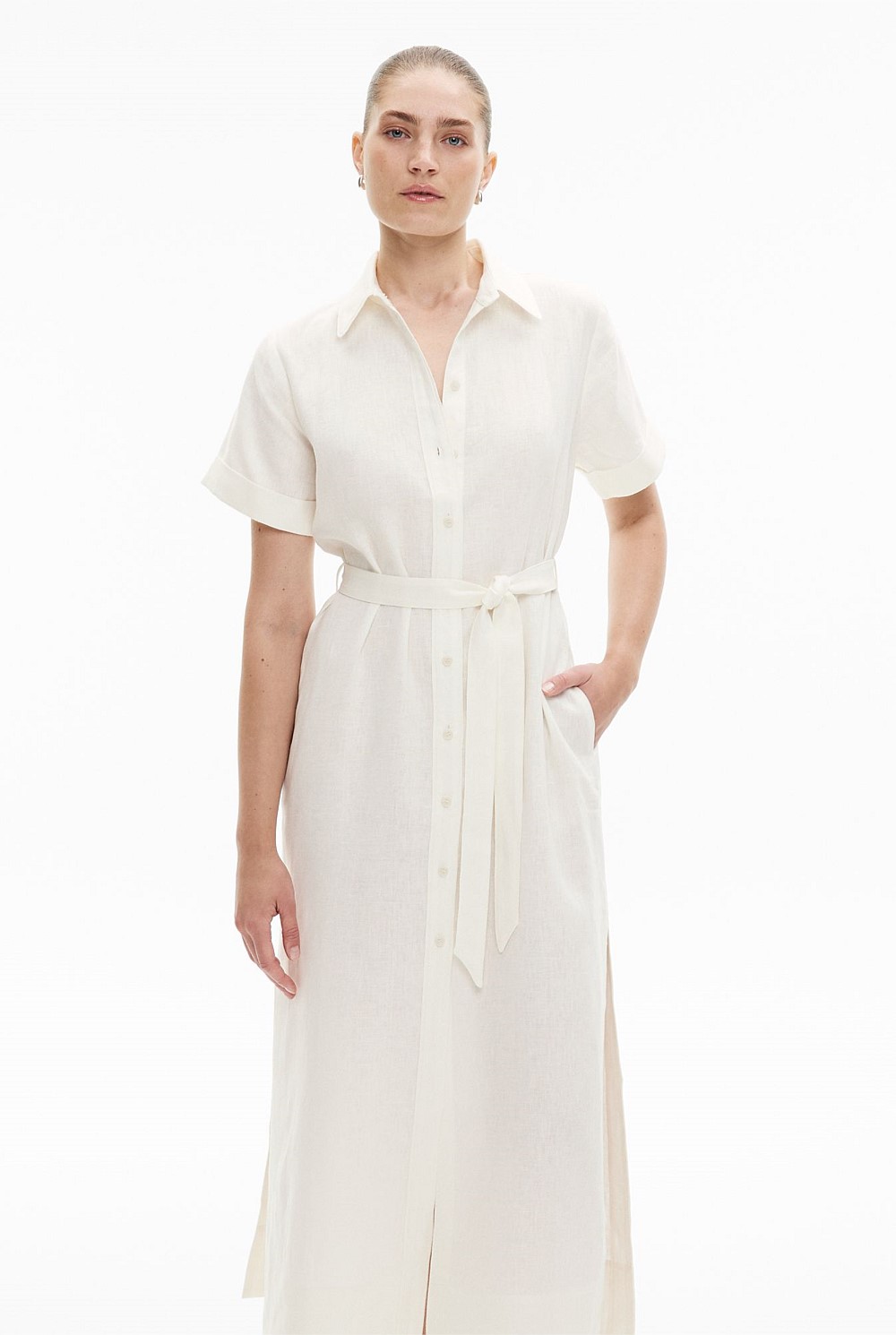 Longline Shirt Dress