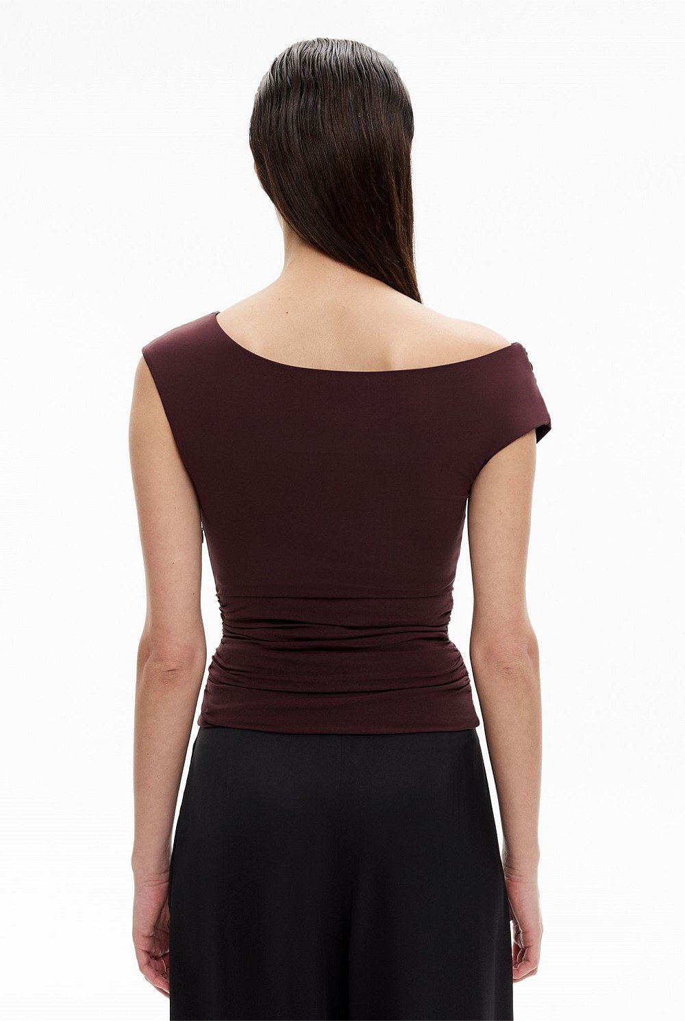 Drape Asymmetric Top