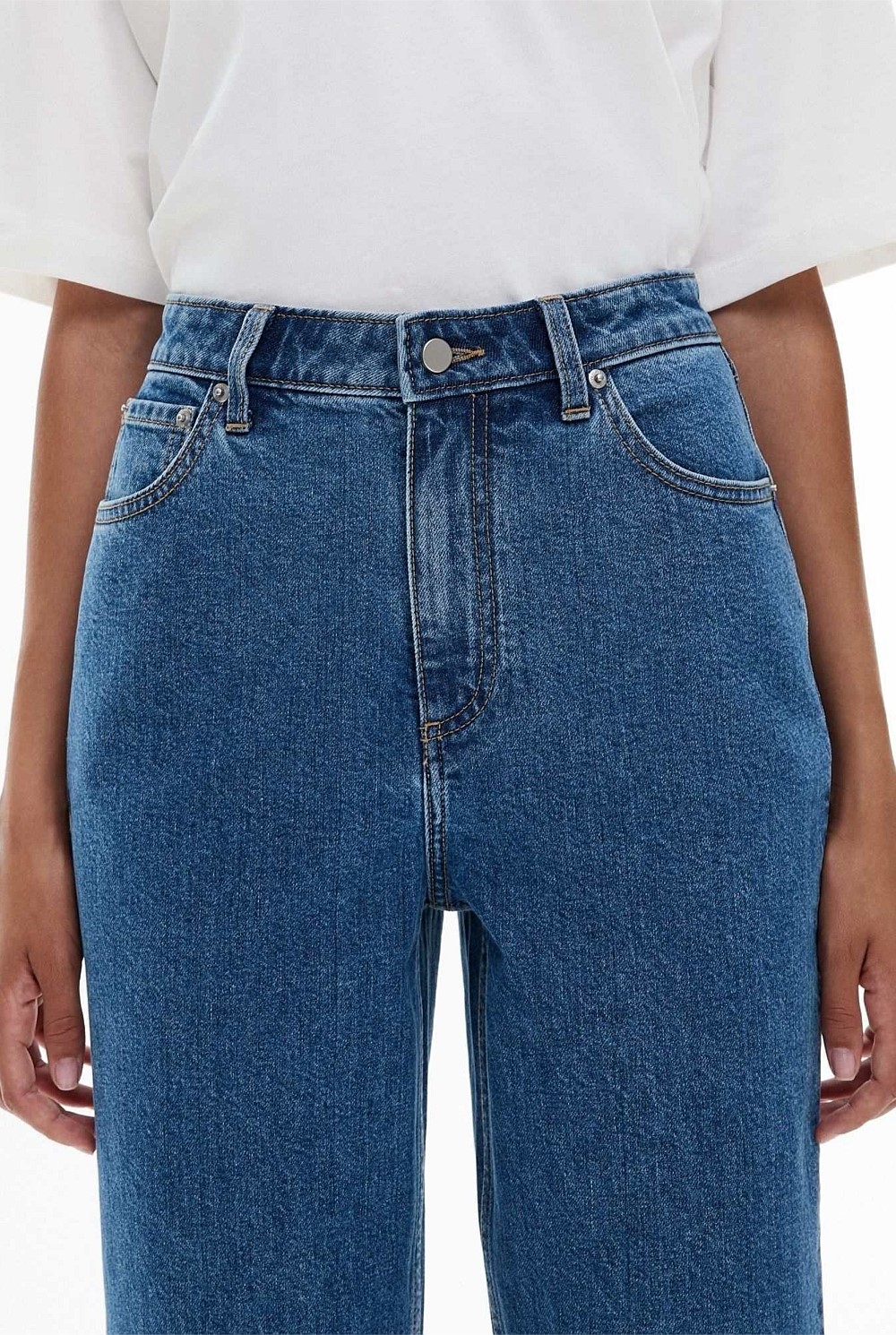 Crop Straight Jean