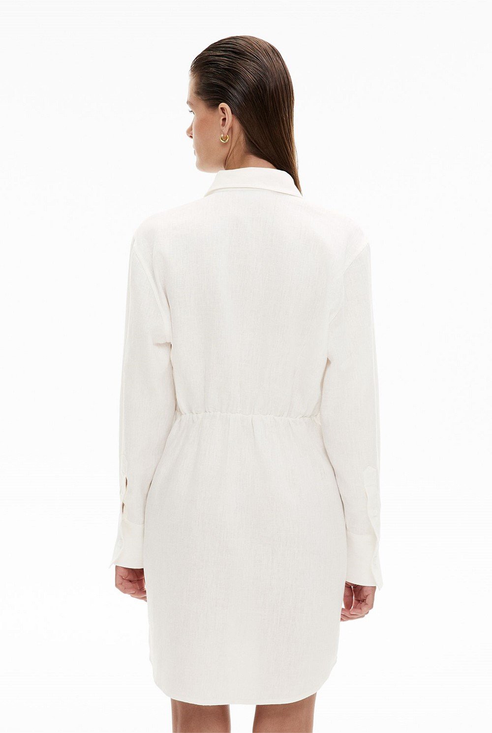Waisted Shirt Dress