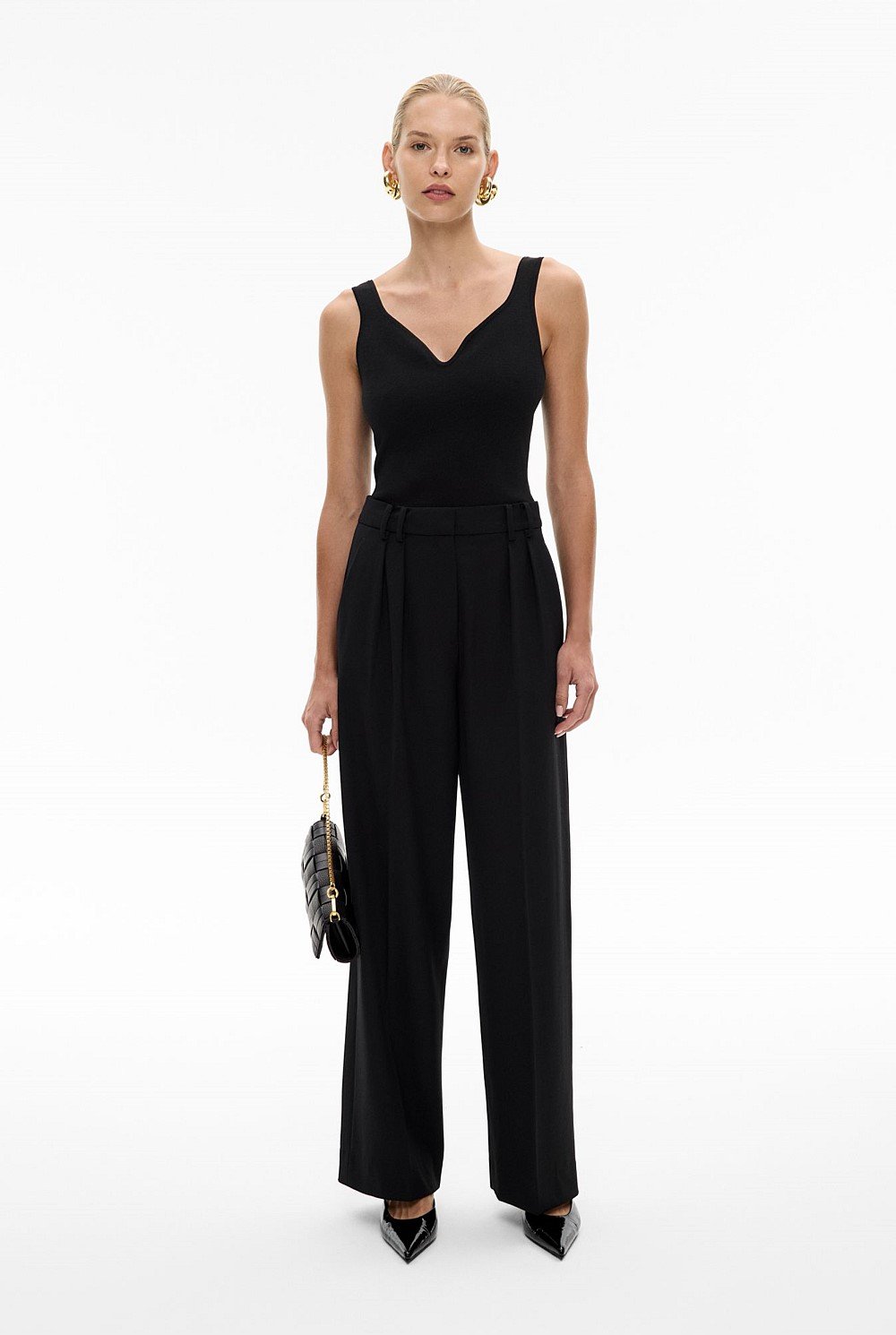 Soft Pleat Pant