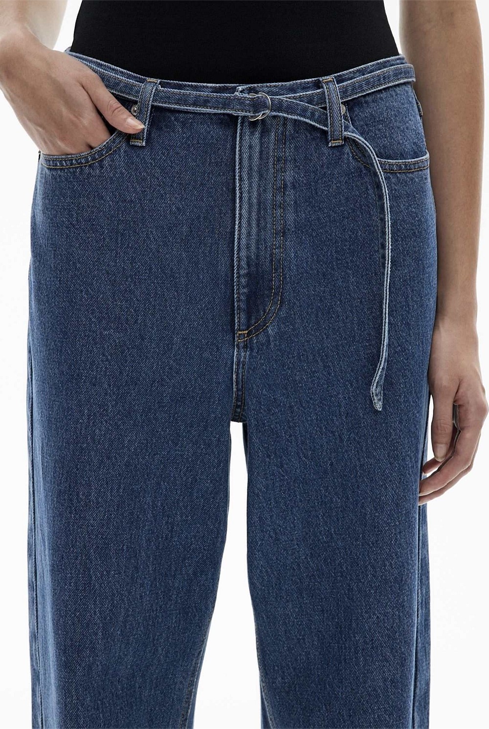 Thin Waistband Jean