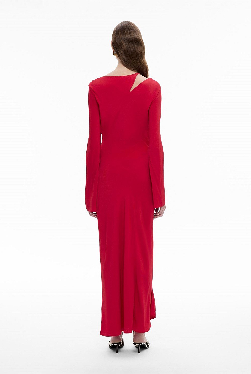 Bias Panel Detail Dress