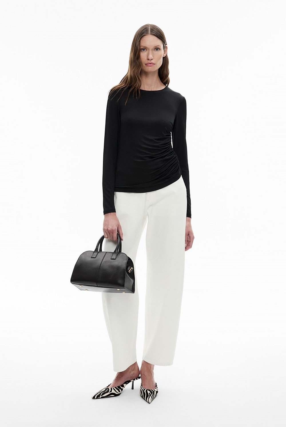 Drape Long Sleeve Top