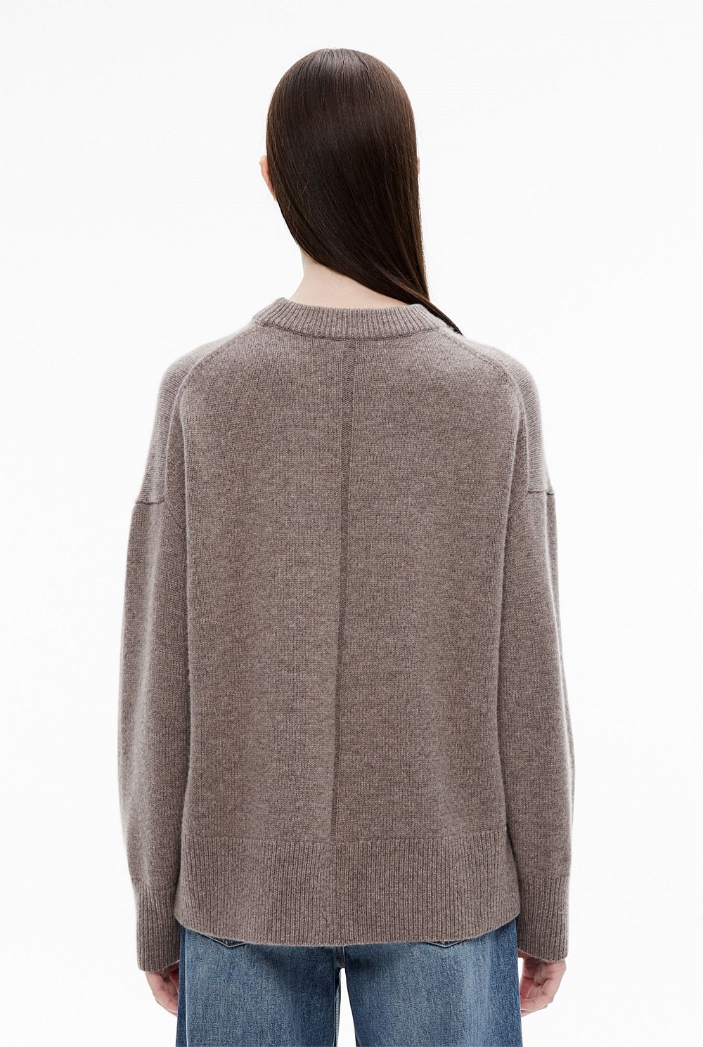 Hi Neck Relaxed Knit
