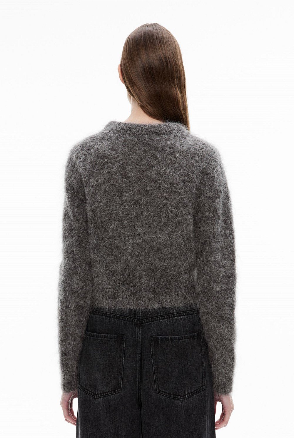 Fluffy Crew Cardigan