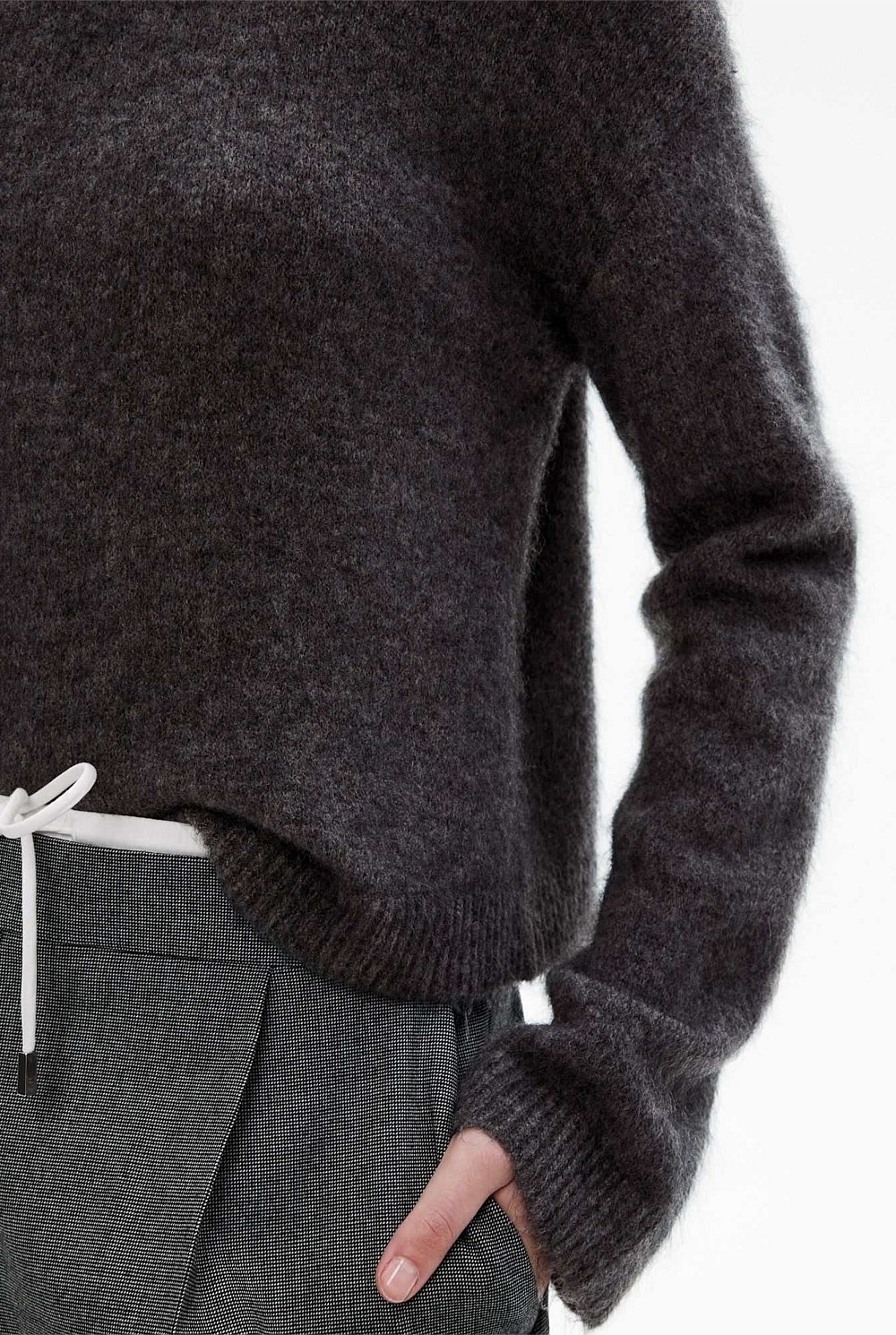 Fluffy Crew Knit