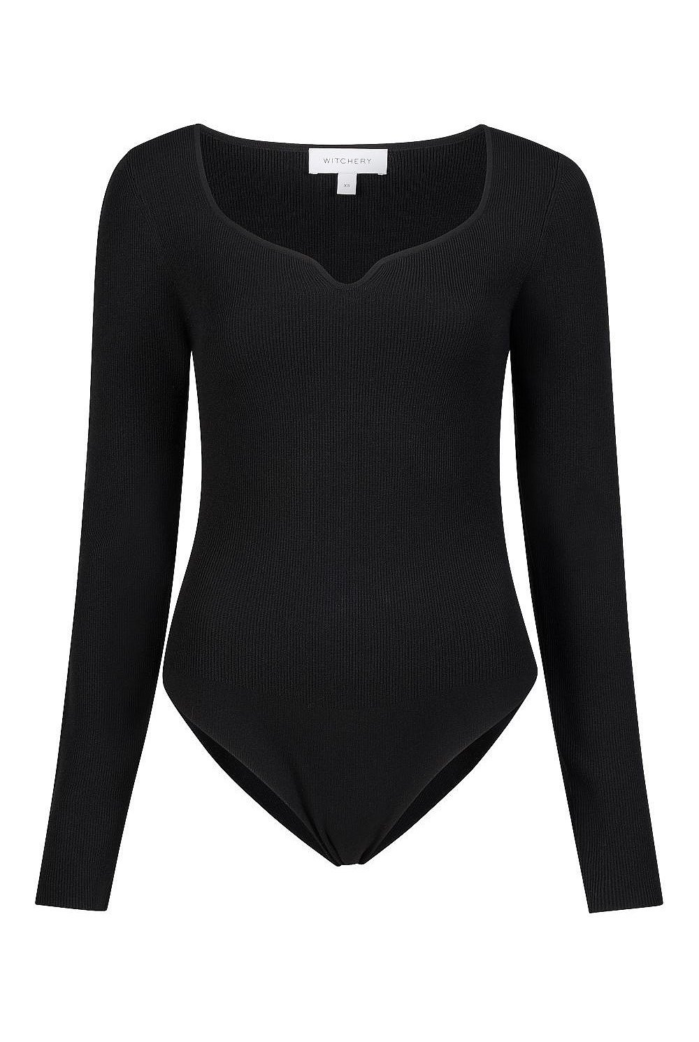 Shaped Neck Bodysuit