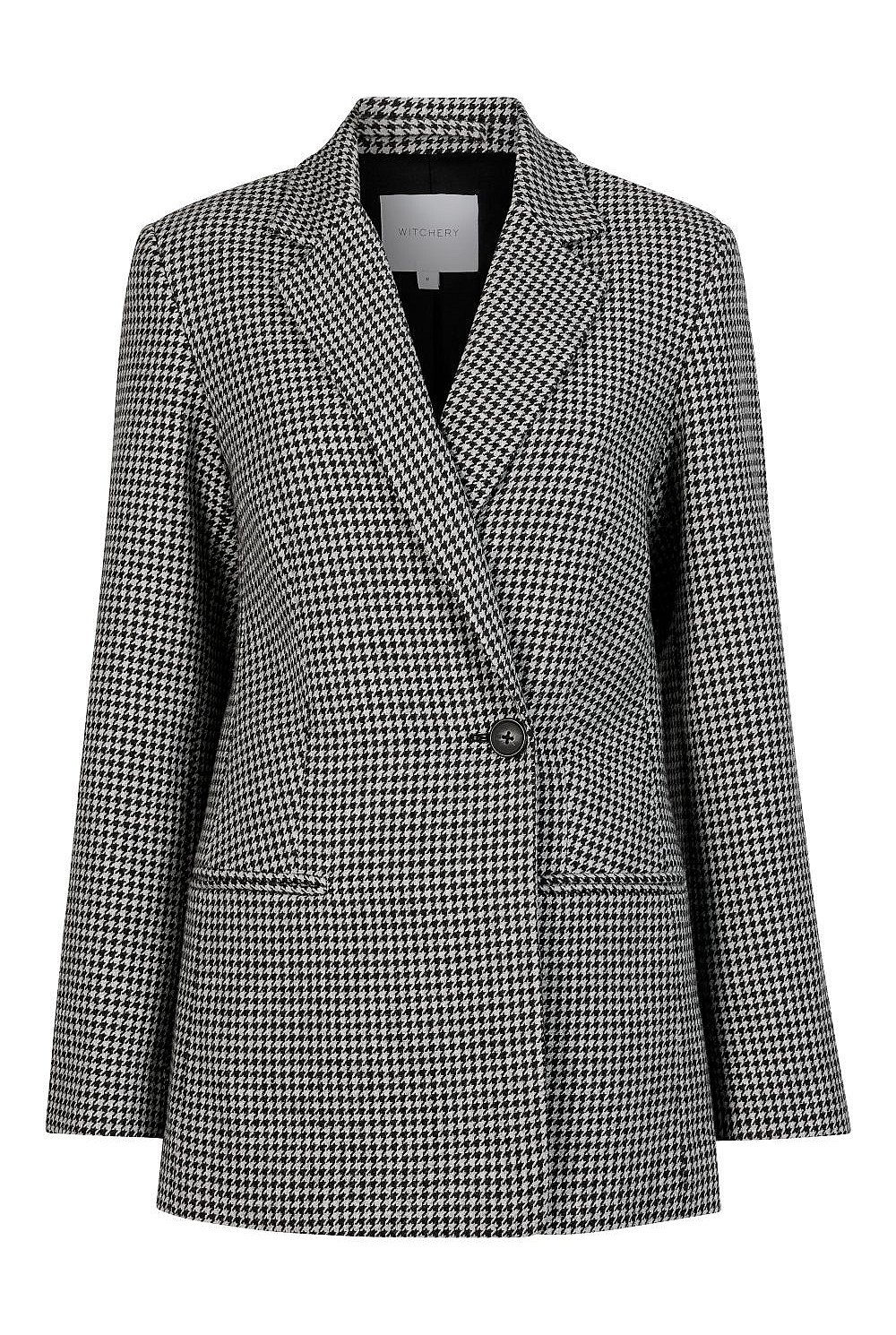 Houndstooth Blazer