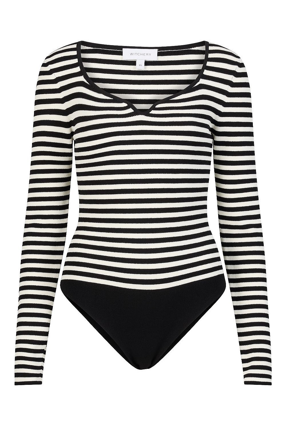Shaped Neck Bodysuit