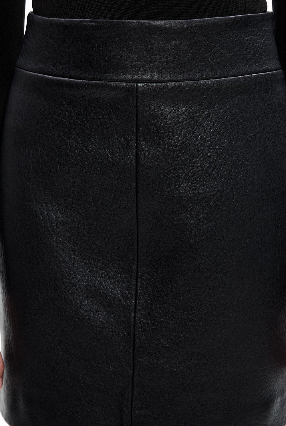 Leather Mini Skirt