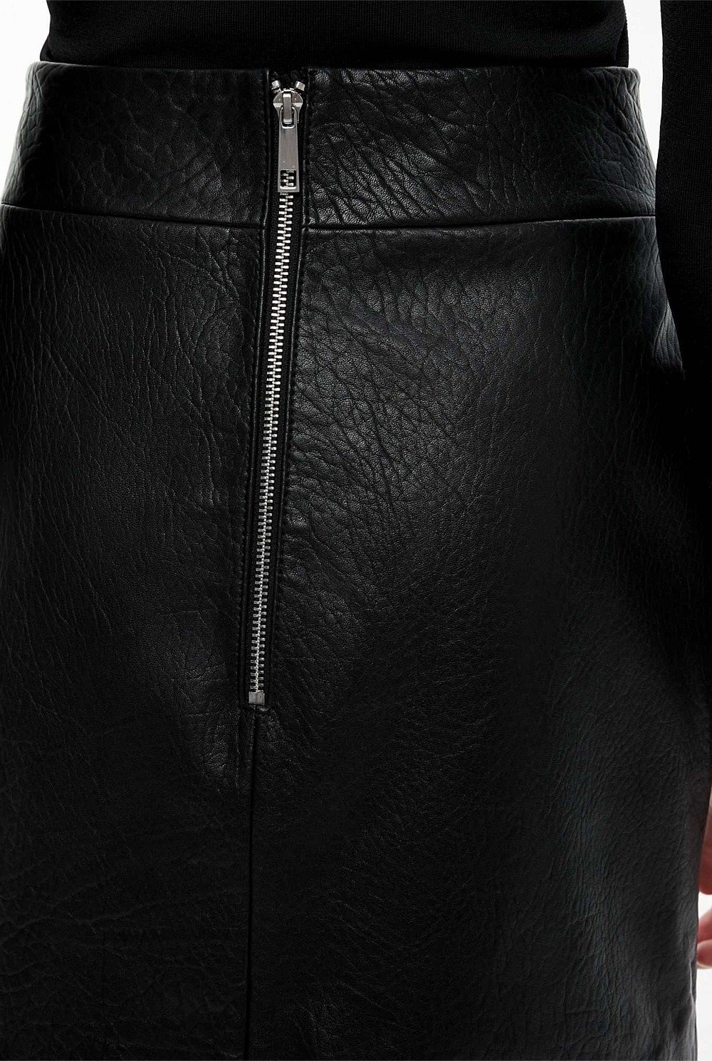 Leather Mini Skirt