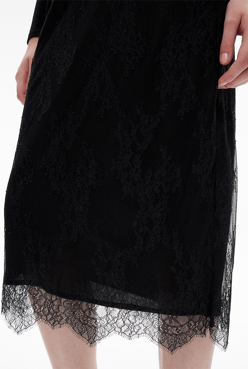 Layered Lace Skirt