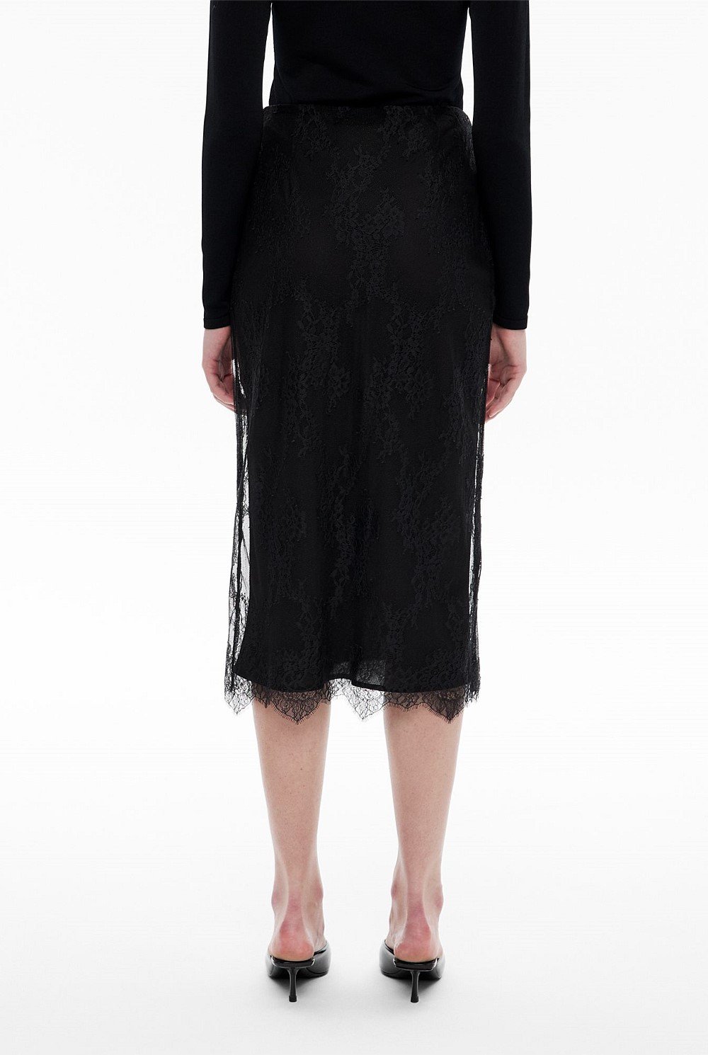 Layered Lace Skirt