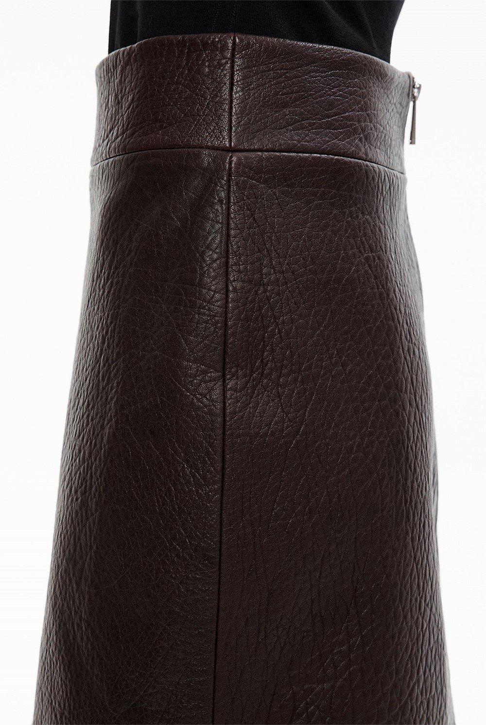 Leather Mini Skirt