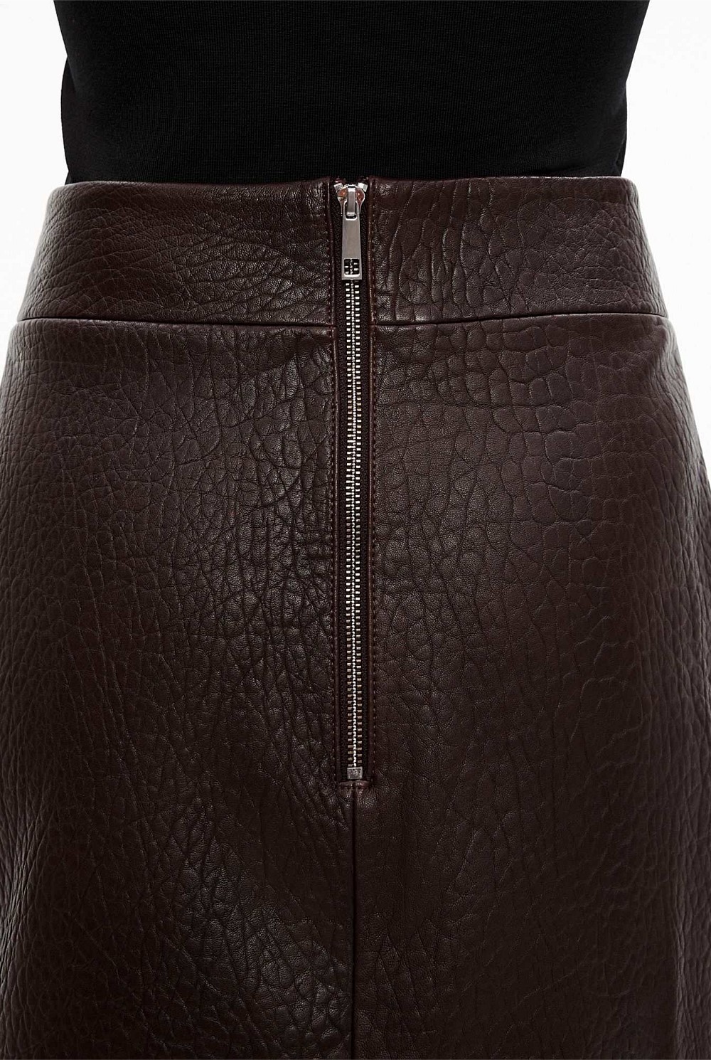 Leather Mini Skirt