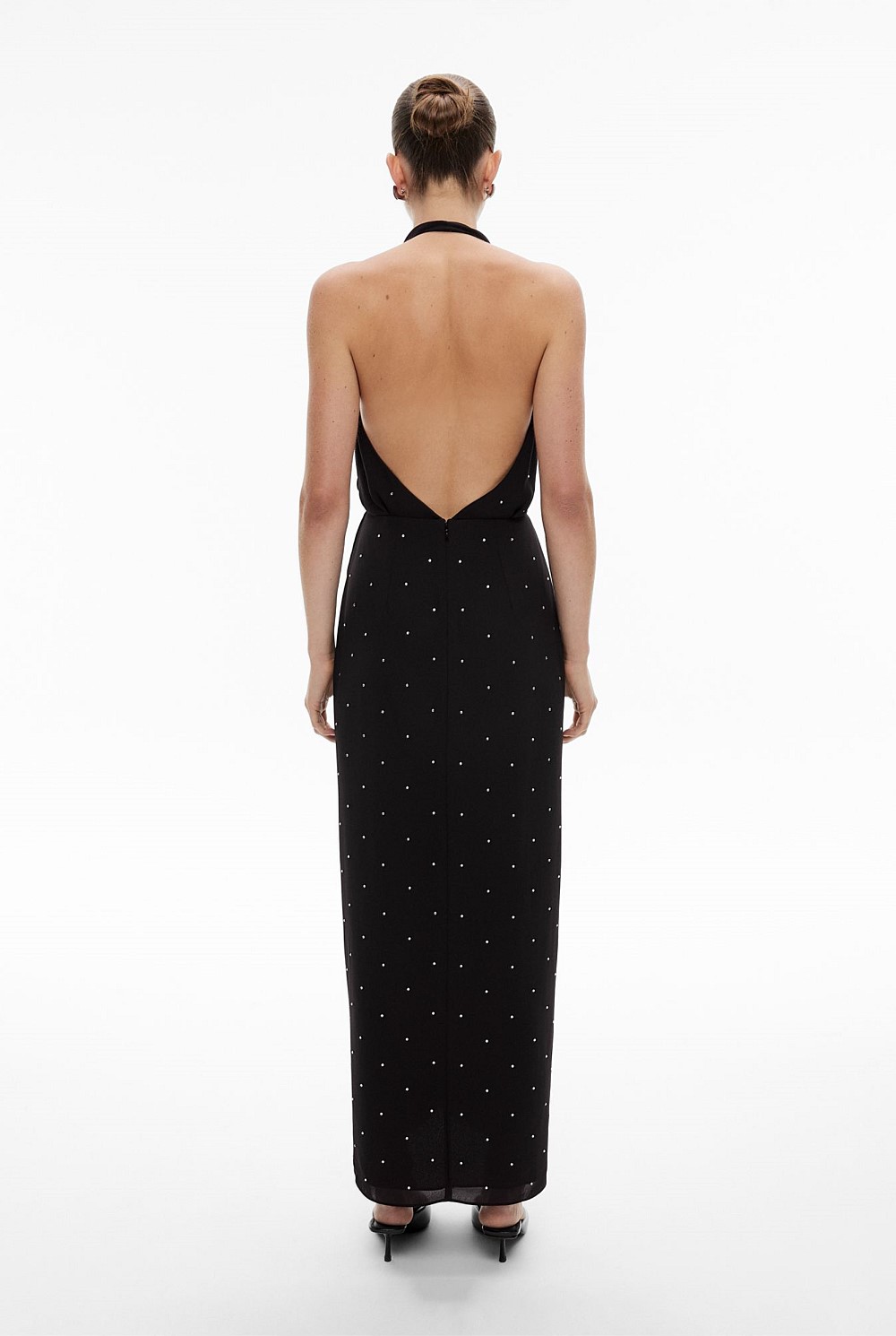 Drape Halter Dress