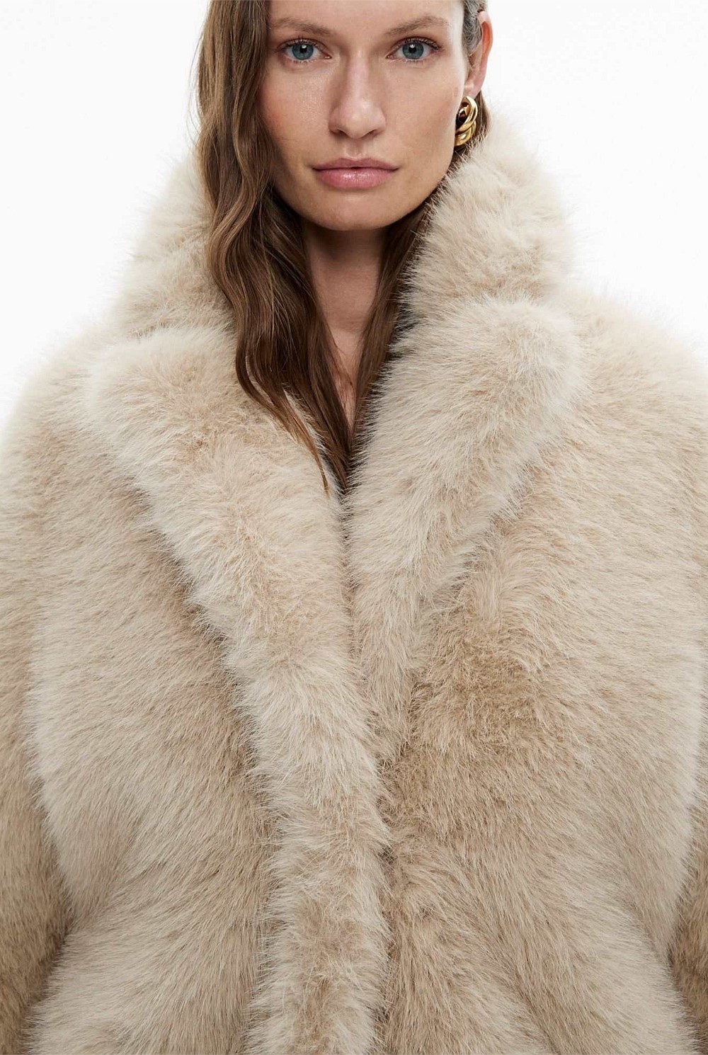 Maxi Faux Fur Coat