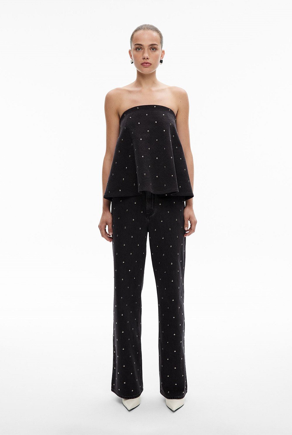 Studded Denim Jean