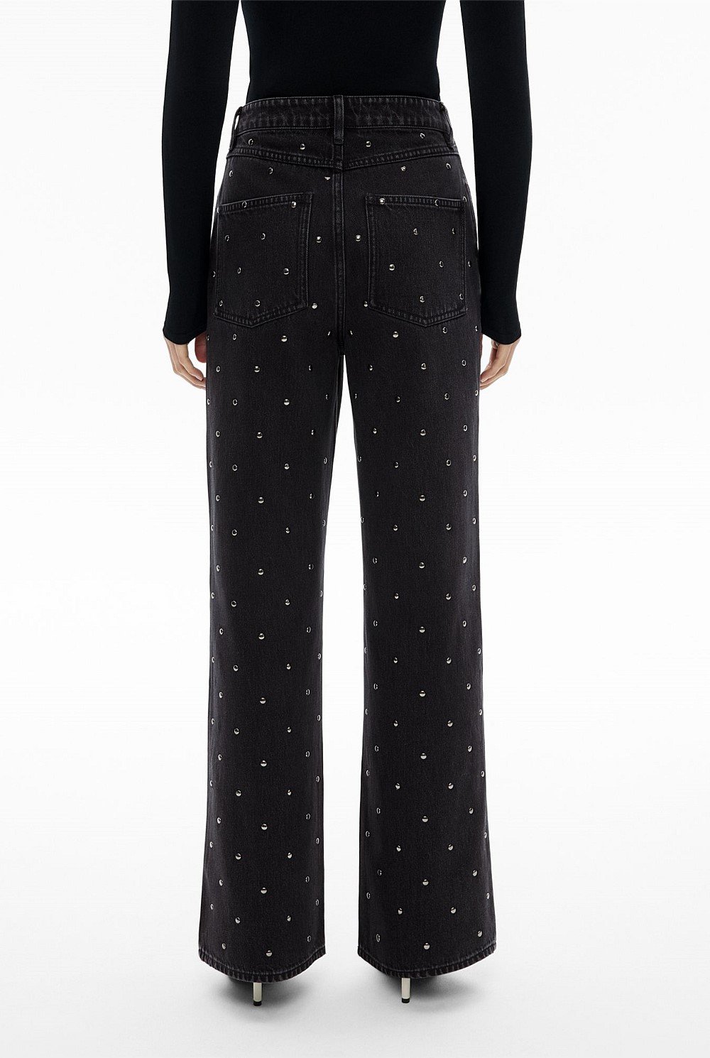Studded Denim Jean