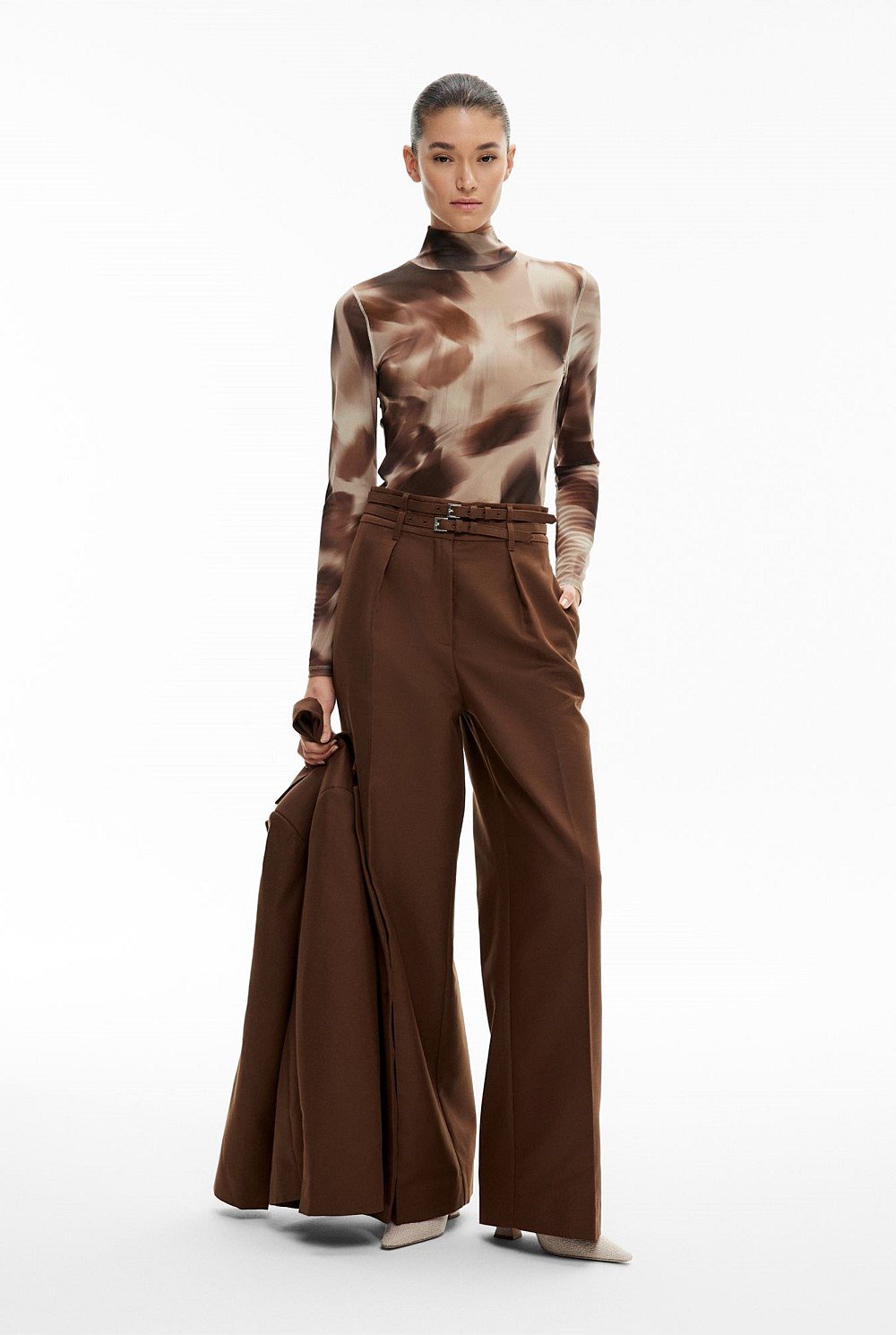 Double Belt Pants
