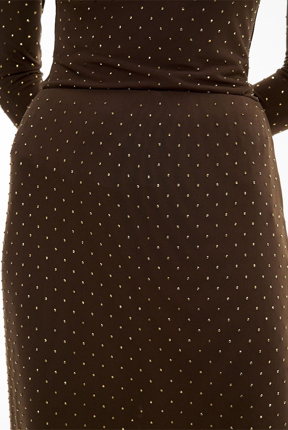 Sparkle Mesh Skirt