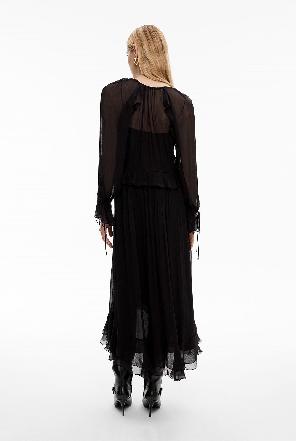 Ruffle Maxi Dress