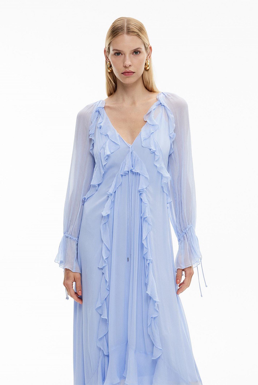 Ruffle Maxi Dress