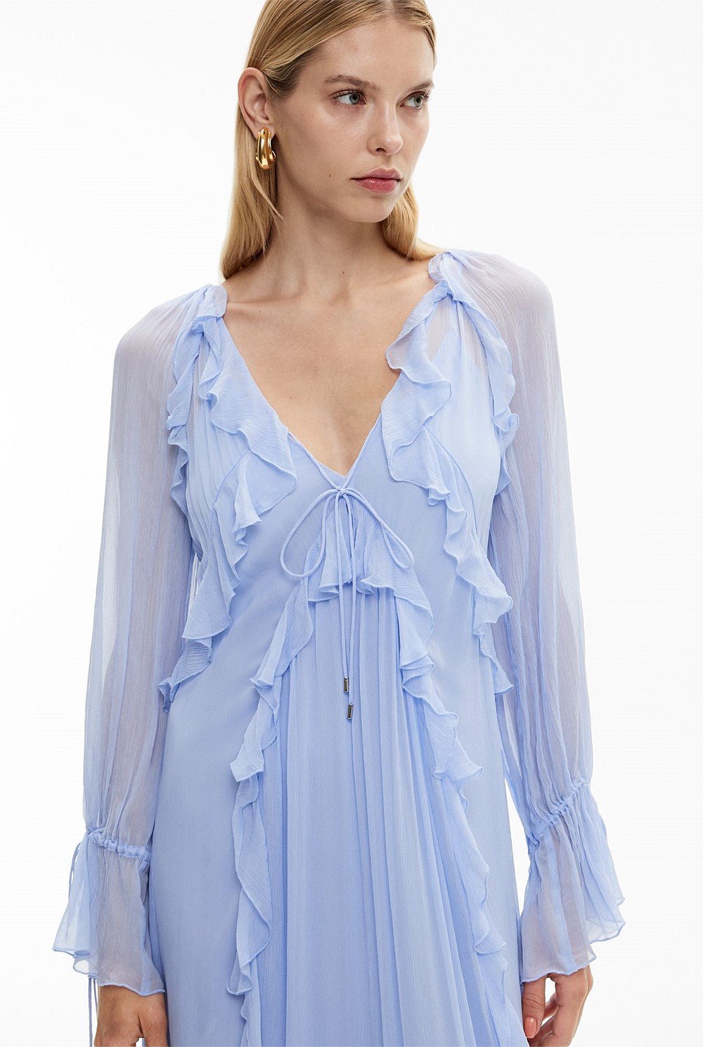 Ruffle Maxi Dress