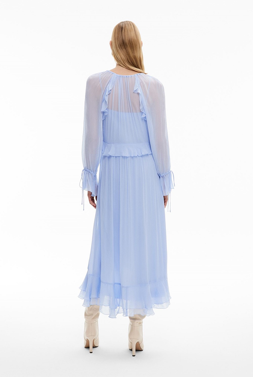 Ruffle Maxi Dress