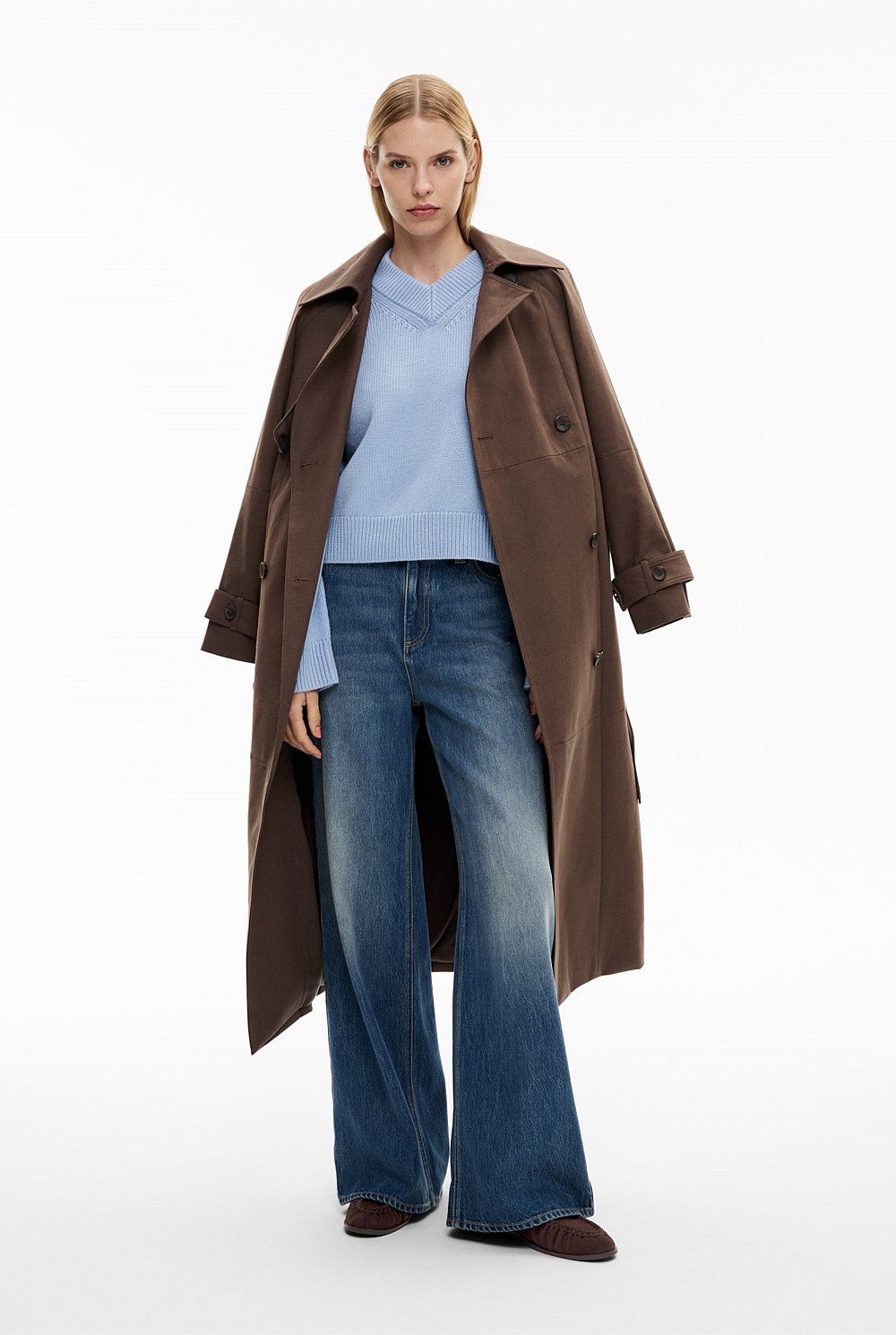 High V Knit Jumper